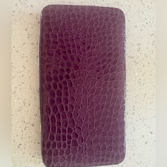 Purple Snap Case Wallet - Picture 3 of 7